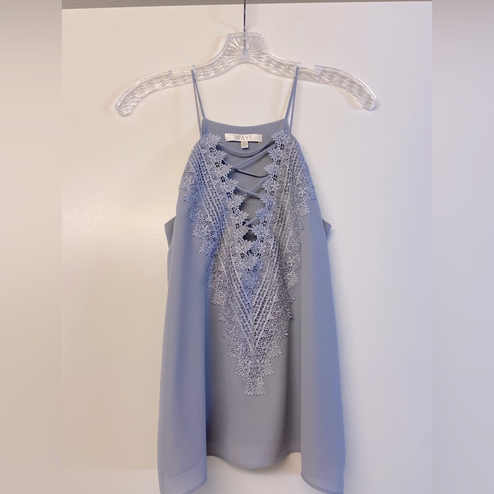 Wayf Posie Lace Tank